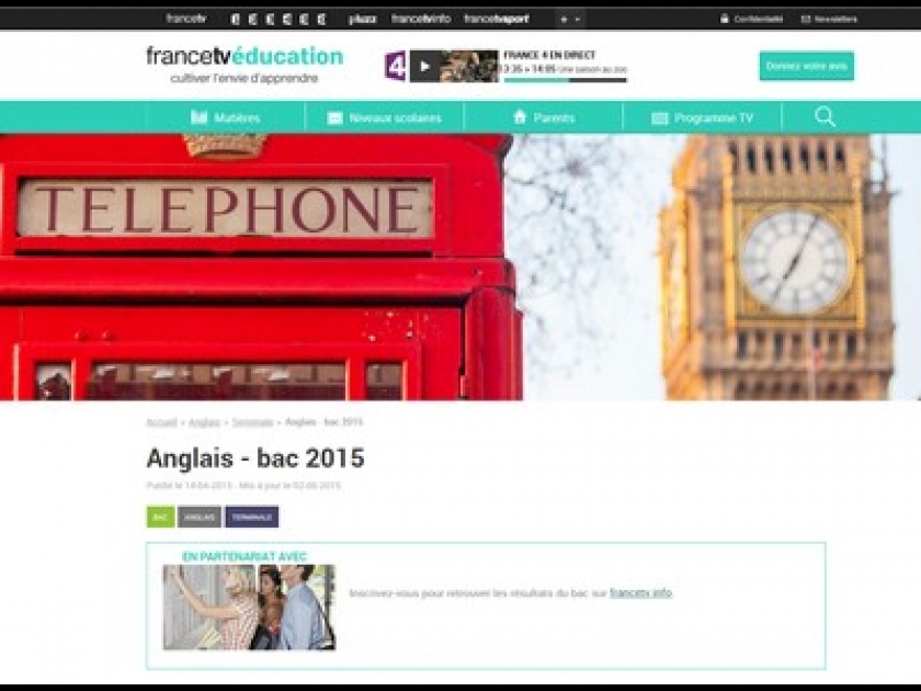 France TV éducation : une plateforme pour réviser en ligne France TV éducation : une plateforme pour réviser en ligne