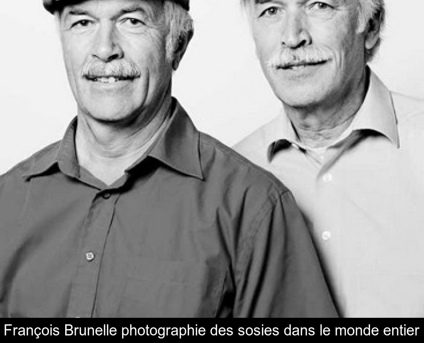 François Brunelle photographie des sosies dans le monde entier