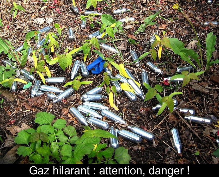 Gaz hilarant : attention, danger !