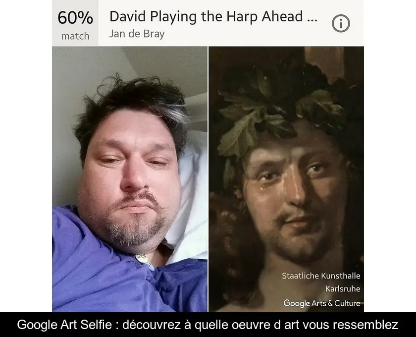 Google Art Selfie : découvrez à quelle oeuvre d'art vous ressemblez
