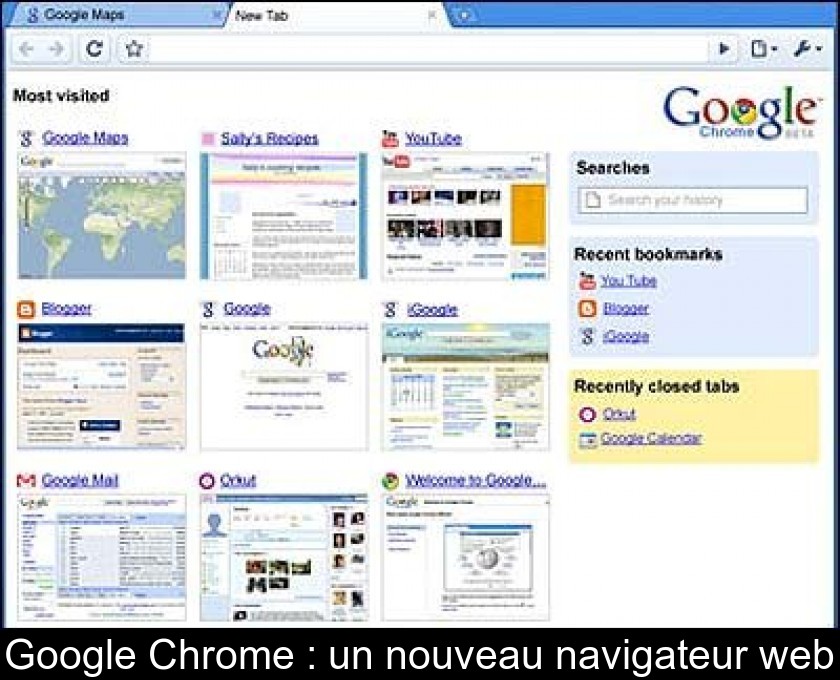 Google Chrome : un nouveau navigateur web Google Chrome : un nouveau navigateur web