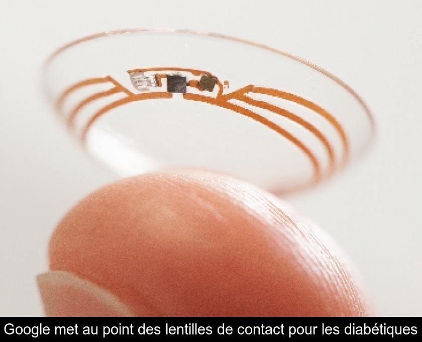 Google met au point des lentilles de contact pour les diabétiques
