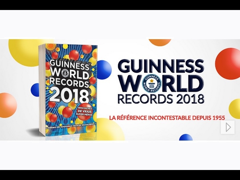 Guinness Book 2018 : une pléiade de records insolites Guinness Book 2018 : une pléiade de records insolites