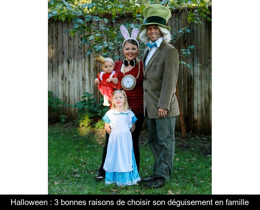 Halloween : 3 bonnes raisons de choisir son déguisement en famille