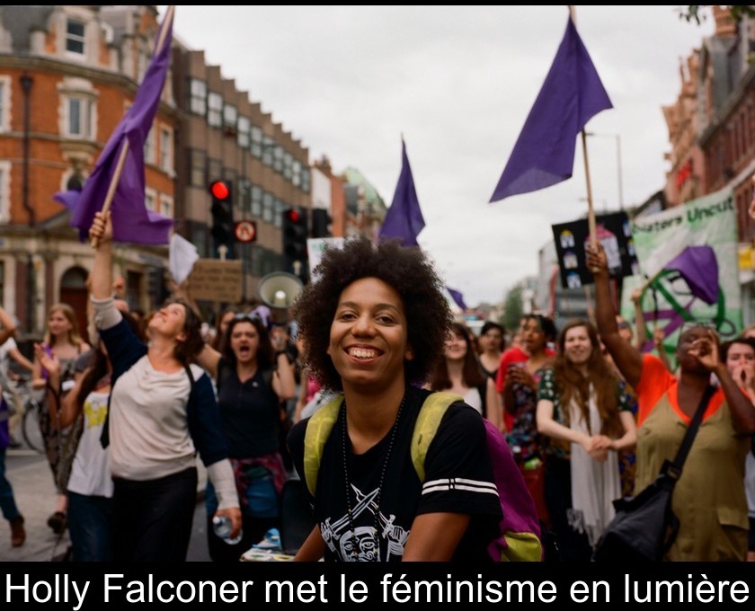 Holly Falconer met le féminisme en lumière Holly Falconer met le féminisme en lumière