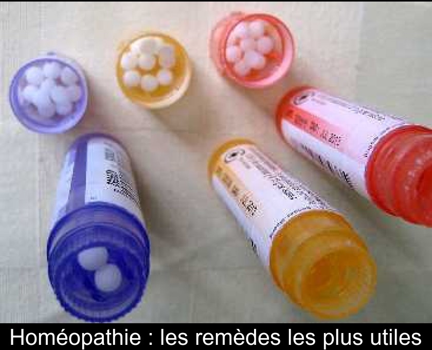 Homéopathie : les remèdes les plus utiles