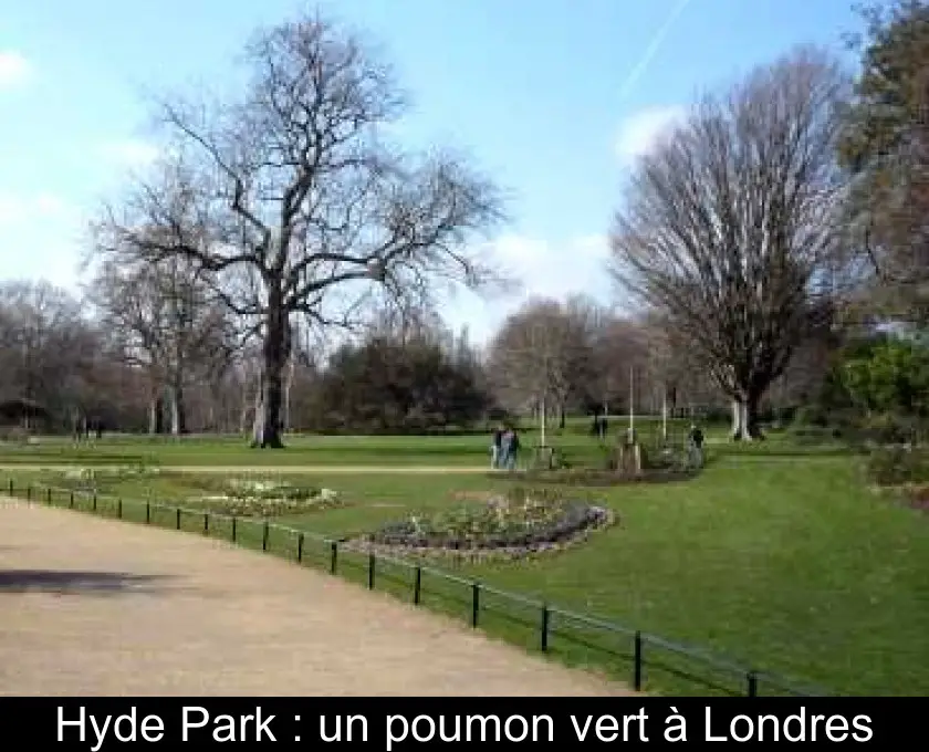 Hyde Park : un poumon vert à Londres