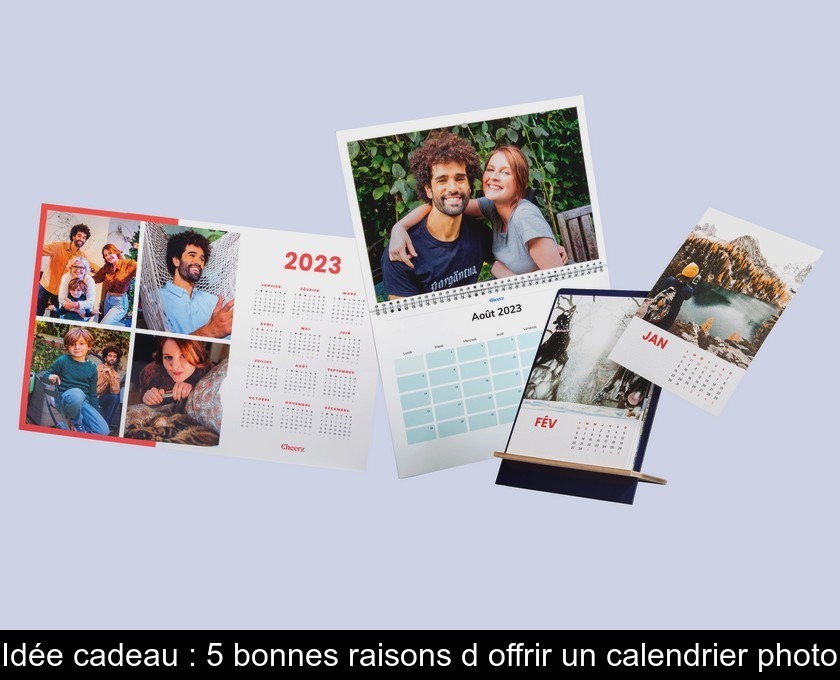 Idée cadeau : 5 bonnes raisons d'offrir un calendrier photo