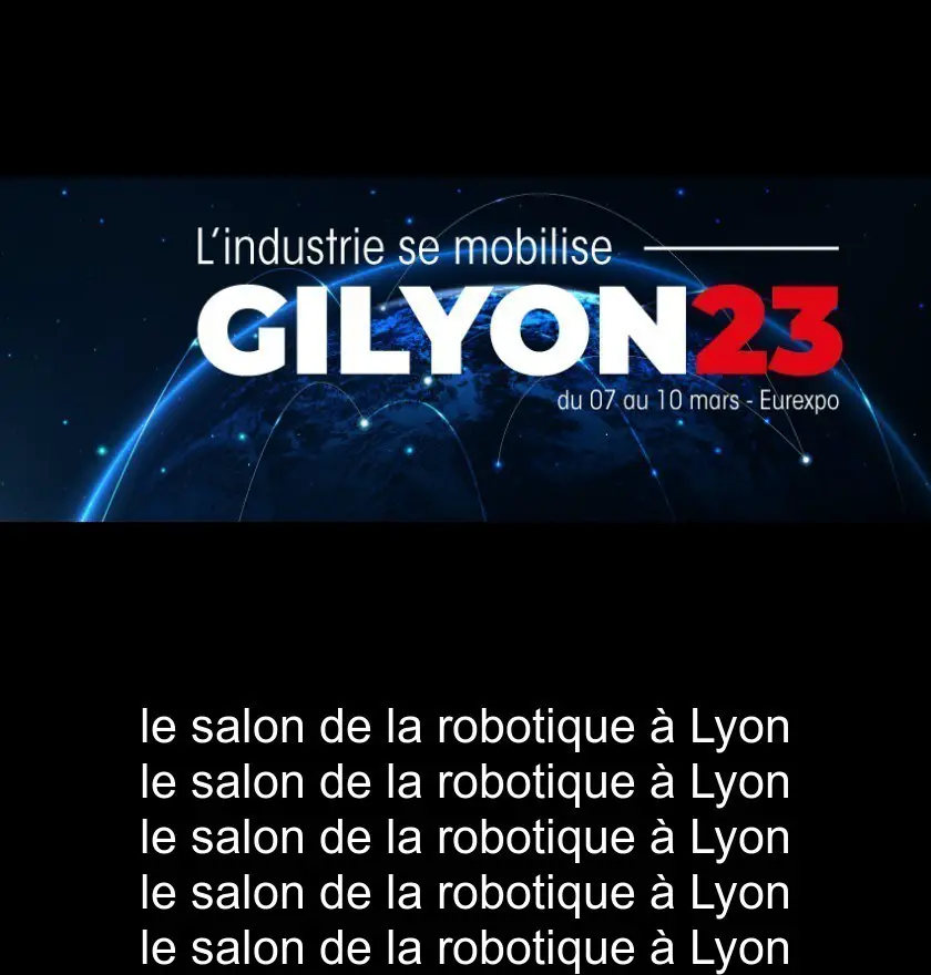 Innorobo : le salon de la robotique à Lyon