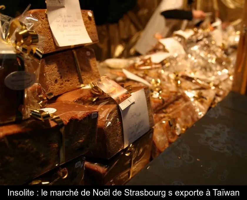 Insolite : le marché de Noël de Strasbourg s'exporte à Taïwan