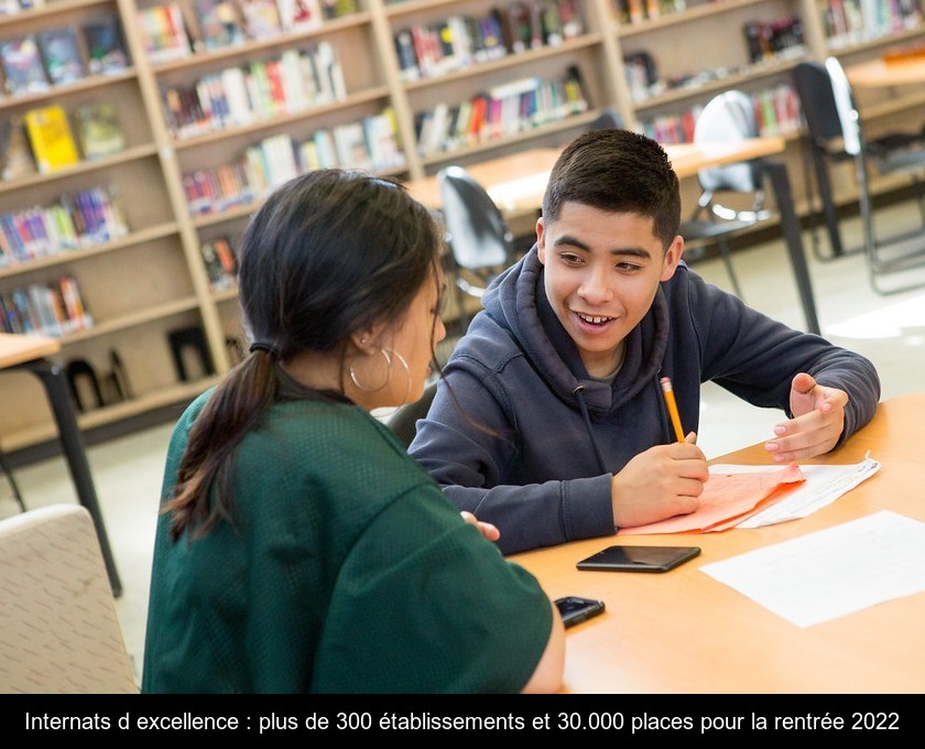 Internats d'excellence : plus de 300 établissements et 30.000 places pour la rentrée 2022