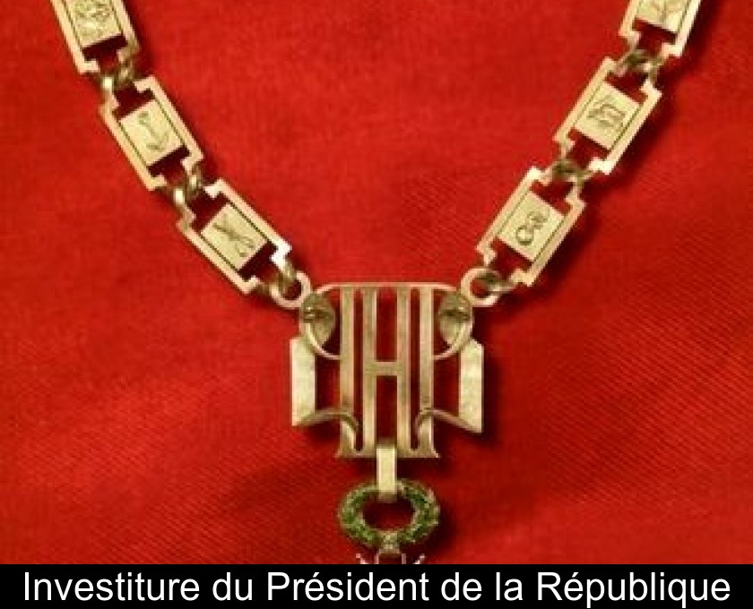 Investiture du Président de la République Investiture du Président de la République