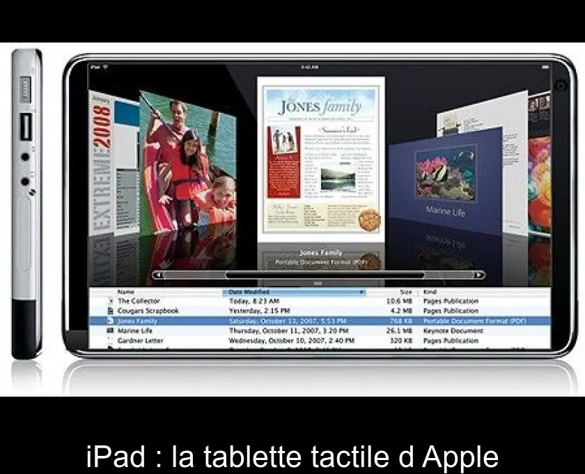 iPad : la tablette tactile d'Apple