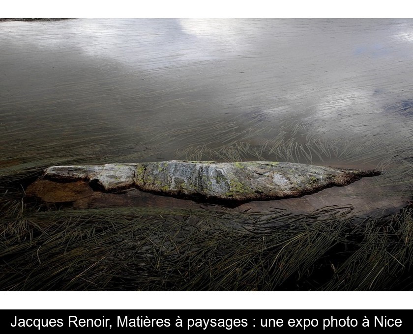 Jacques Renoir, Matières à paysages : une expo photo à Nice