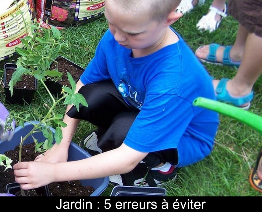 Jardin : 5 erreurs à éviter Jardin : 5 erreurs à éviter