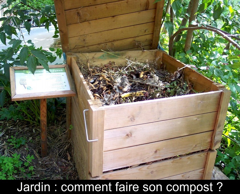 Jardinage : comment fabriquer un double bac à compost en bois de