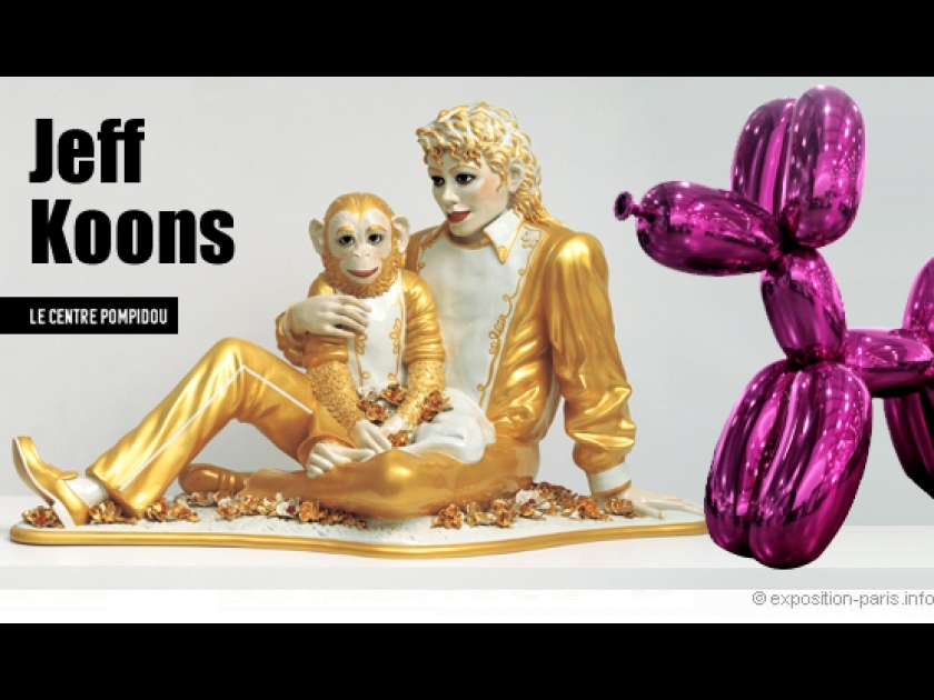 Jeff Koons : une exposition événement au Centre Pompidou Jeff Koons : une exposition événement au Centre Pompidou