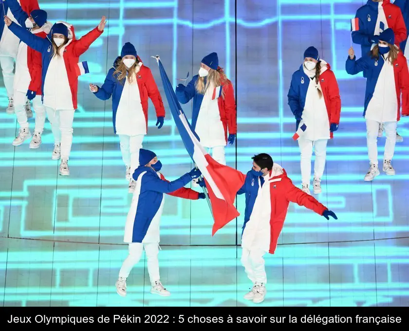 Jeux Olympiques de Pékin 2022 : 5 choses à savoir sur la délégation française