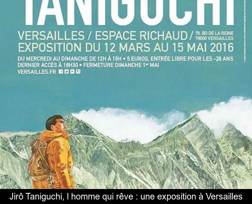 Jirô Taniguchi, l'homme qui rêve : une exposition à Versailles