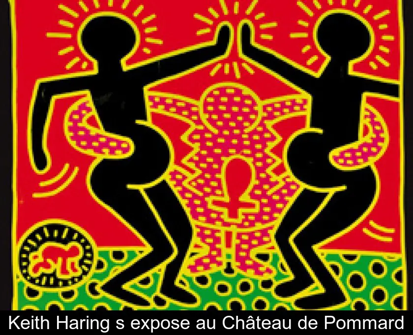 Keith Haring s'expose au Château de Pommard