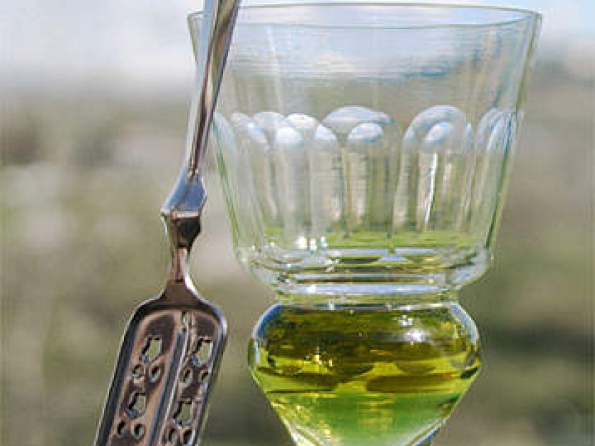 L'absinthe, la fée verte L'absinthe, la fée verte