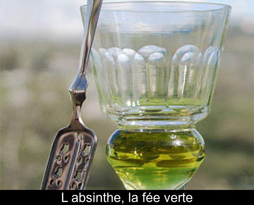 L'absinthe, la fée verte