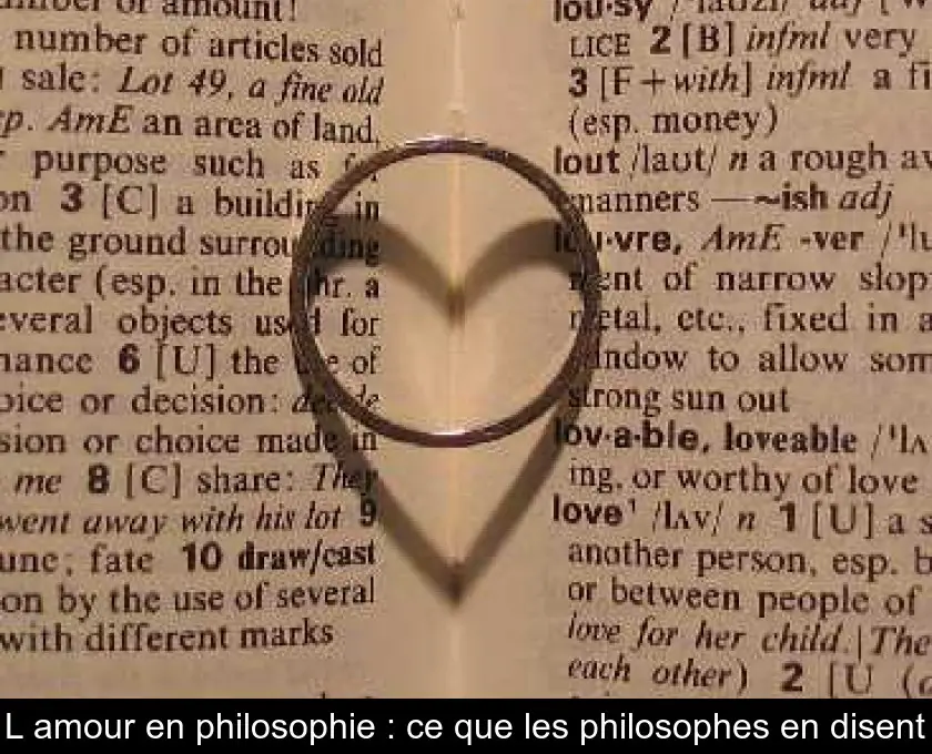 L'amour en philosophie : ce que les philosophes en disent