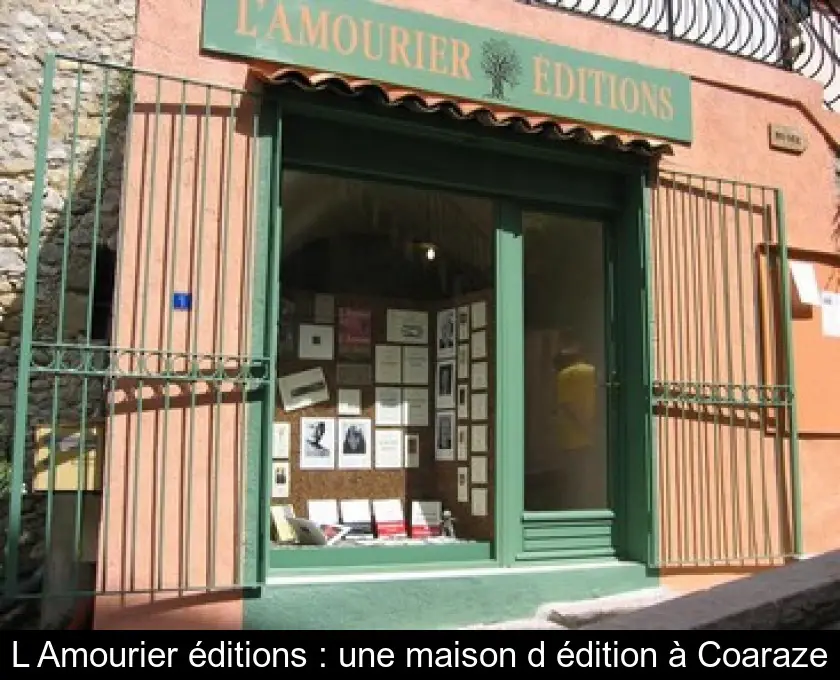 L'Amourier éditions : une maison d'édition à Coaraze