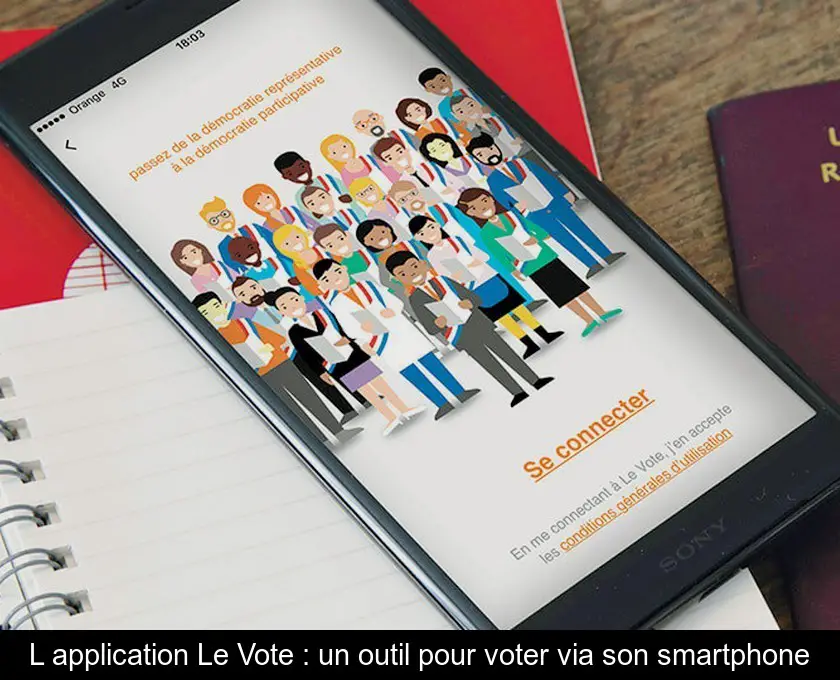 L'application Le Vote : un outil pour voter via son smartphone