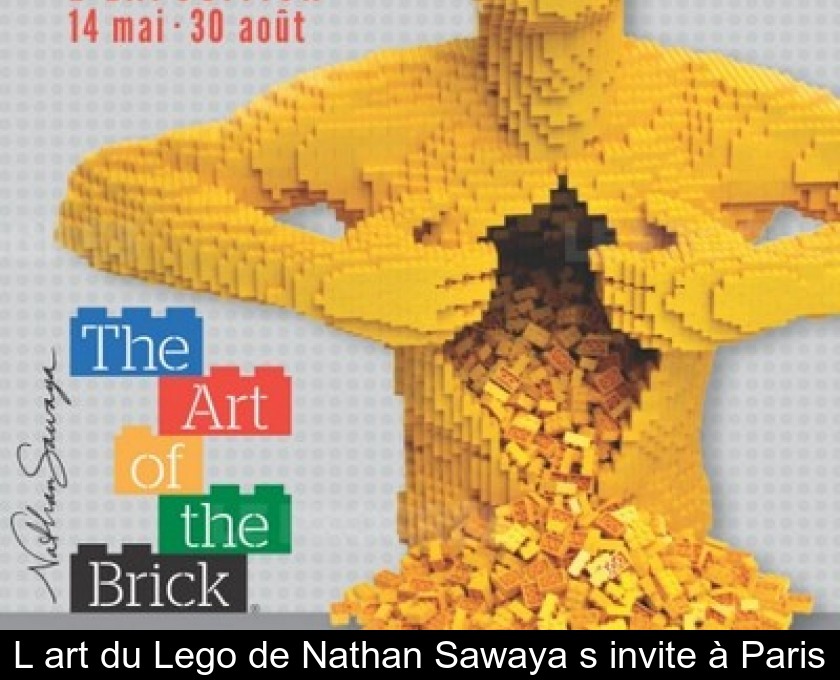 L'art du Lego de Nathan Sawaya s'invite à Paris