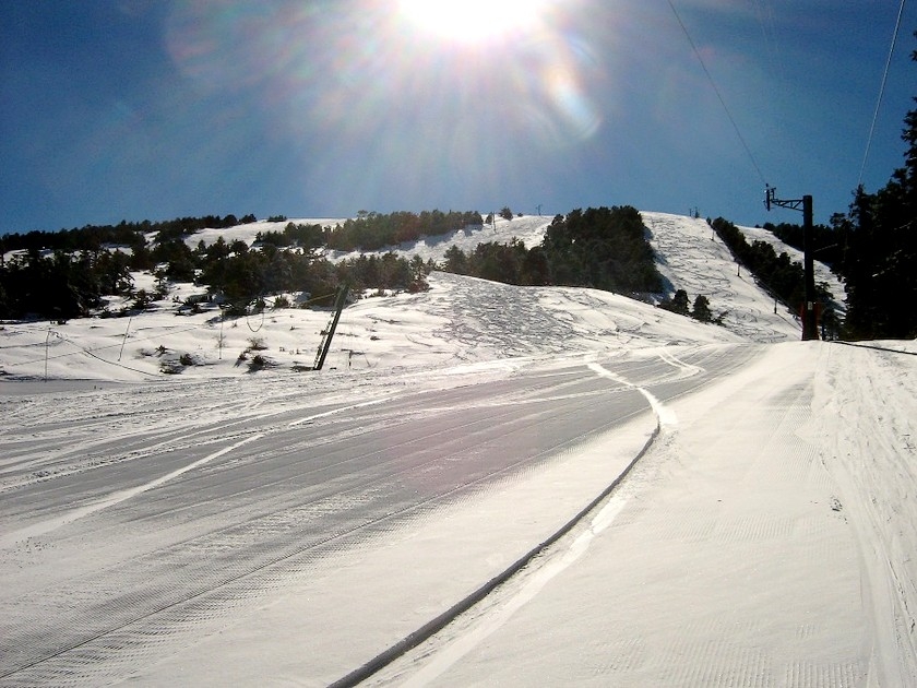 L'Audibergue : une petite station de ski au-dessus de Grasse L'Audibergue : une petite station de ski au-dessus de Grasse