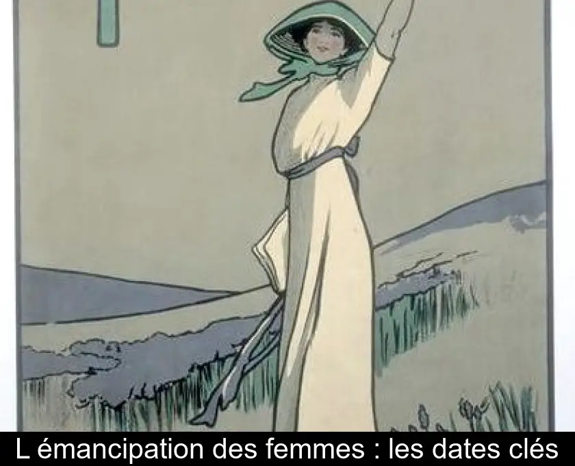 L'émancipation des femmes : les dates clés