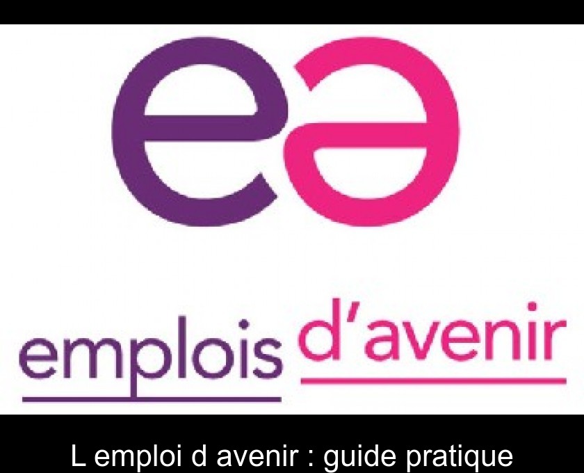 L'emploi d'avenir : guide pratique L'emploi d'avenir : guide pratique
