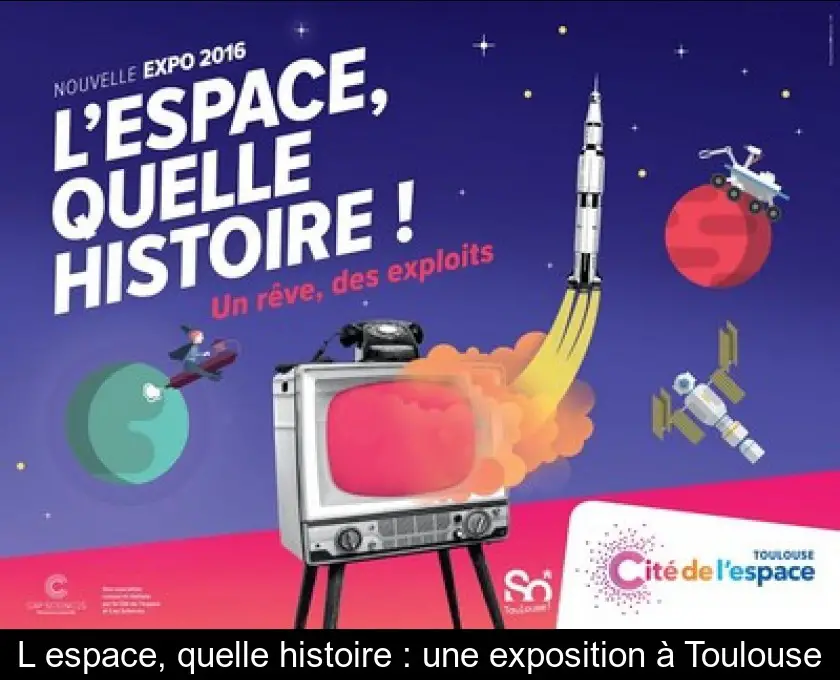 L'espace, quelle histoire : une exposition à Toulouse