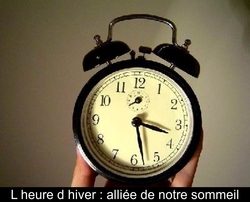 L'heure d'hiver : alliée de notre sommeil L'heure d'hiver : alliée de notre sommeil