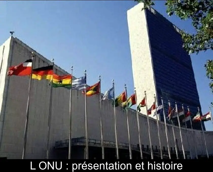 L'ONU : présentation et histoire