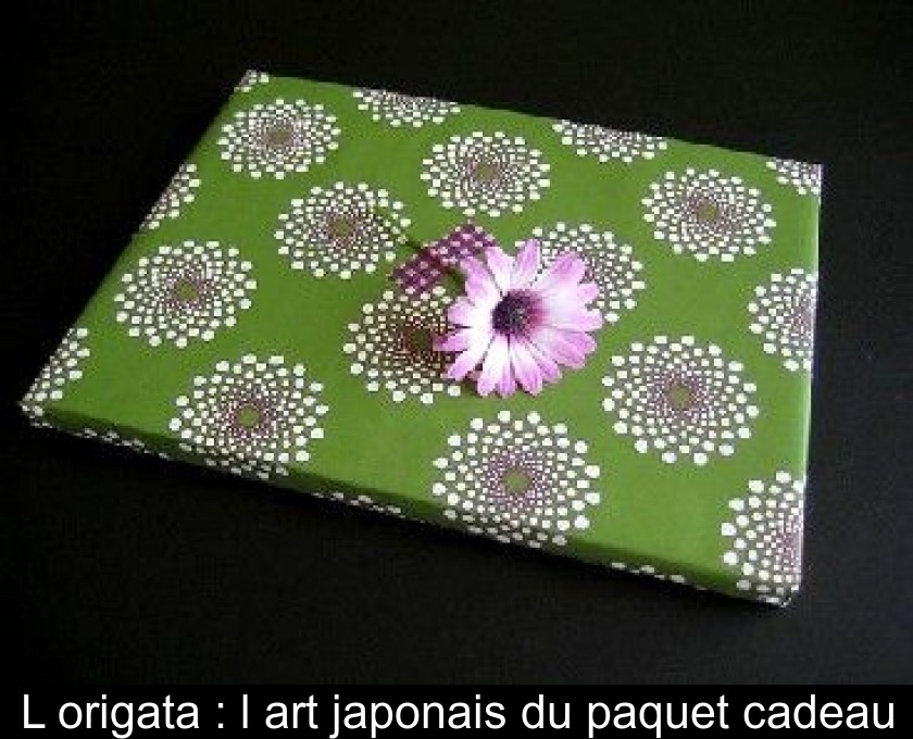 L'origata : l'art japonais du paquet cadeau L'origata : l'art japonais du paquet cadeau