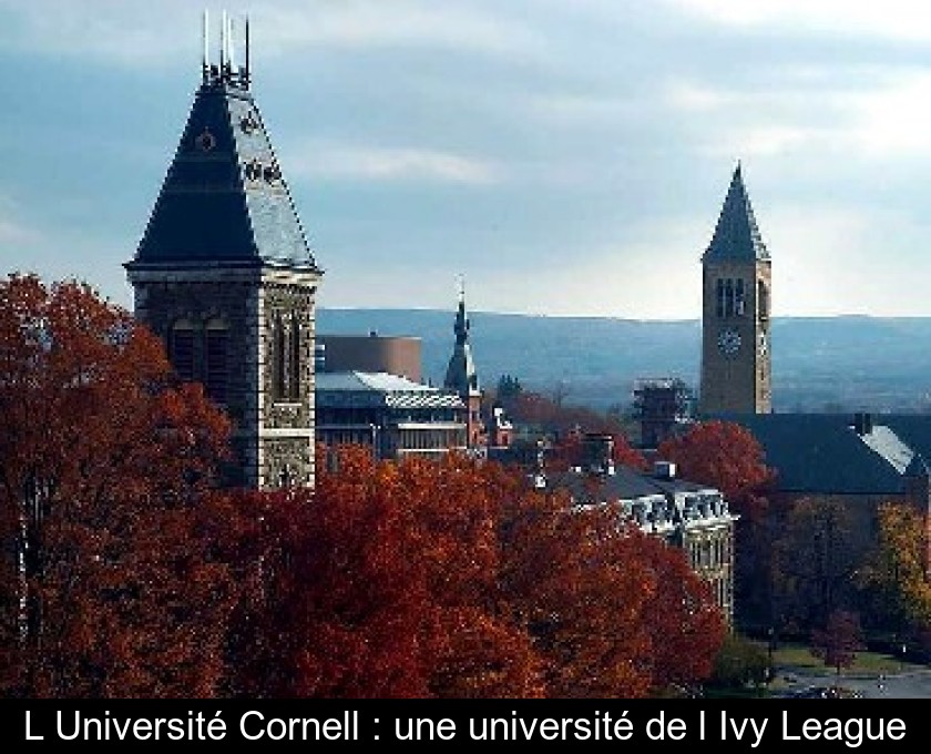 L'Université Cornell : une université de l'Ivy League L'Université Cornell : une université de l'Ivy League
