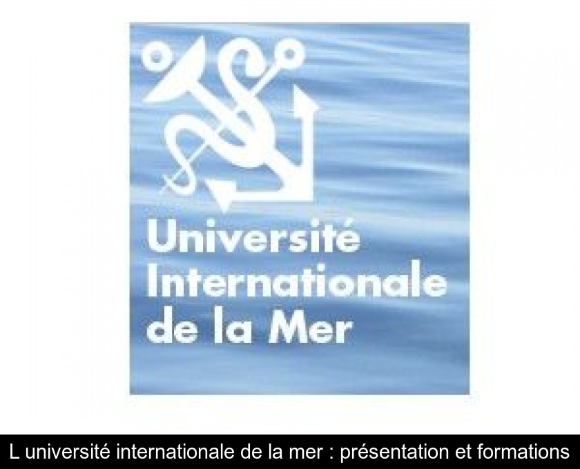 L'université internationale de la mer : présentation et formations L'université internationale de la mer : présentation et formations