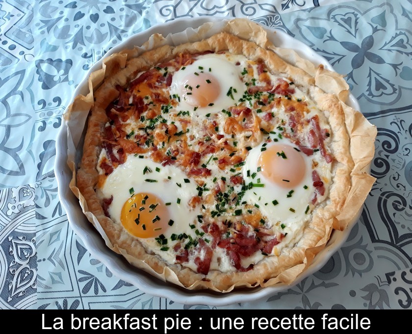 La breakfast pie : une recette facile La breakfast pie : une recette facile