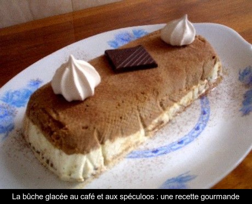 La Buche Glacee Au Cafe Et Aux Speculoos Une Recette Gourmande