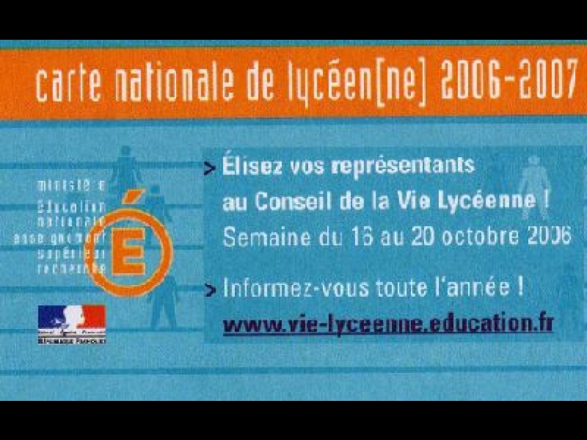 La carte nationale de lycéen : quels avantages ? La carte nationale de lycéen : quels avantages ?