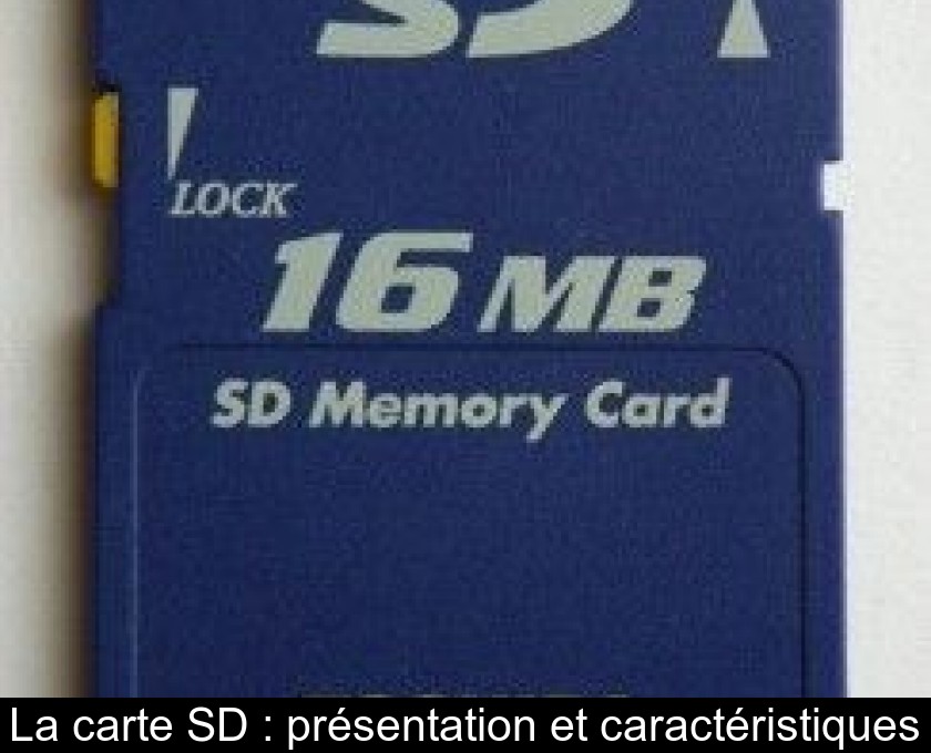 La carte SD : présentation et caractéristiques La carte SD : présentation et caractéristiques