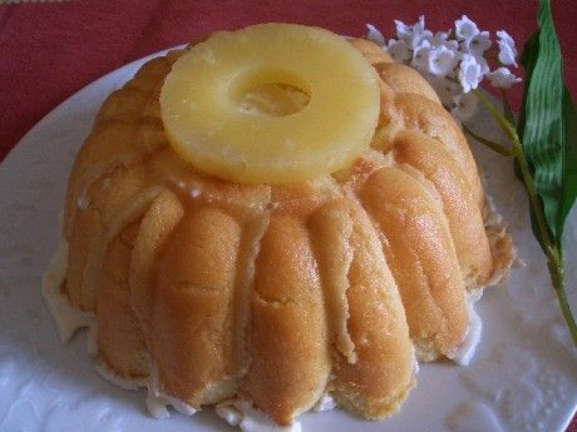 La charlotte à l'ananas : une recette facile La charlotte à l'ananas : une recette facile