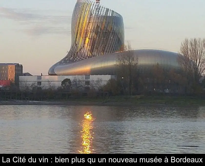 La Cité du vin : bien plus qu'un nouveau musée à Bordeaux