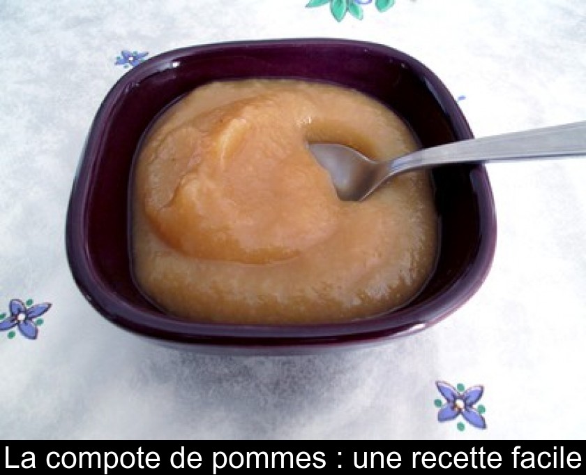 La compote de pommes : une recette facile