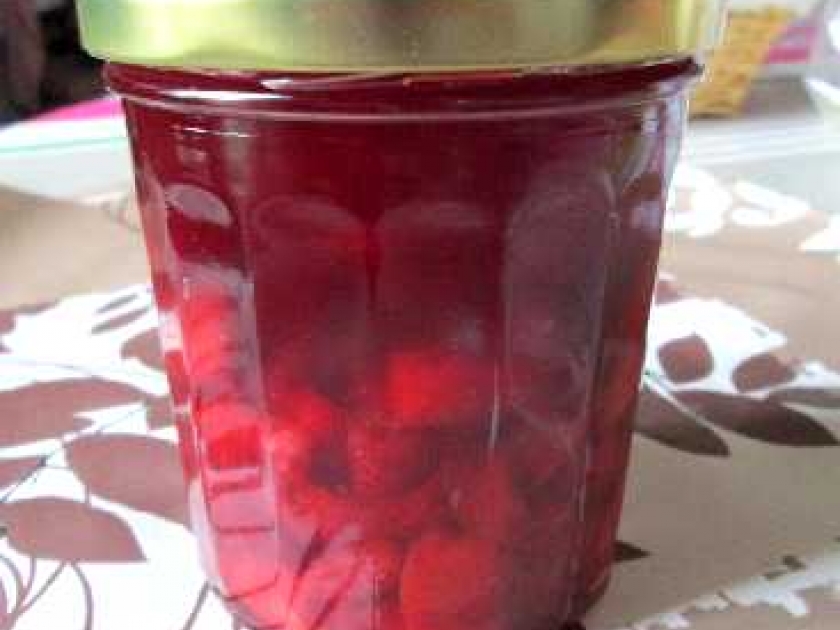 La confiture de fraises La confiture de fraises