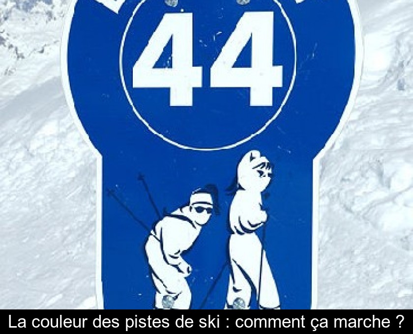 La couleur des pistes de ski : comment ça marche ? La couleur des pistes de ski : comment ça marche ?