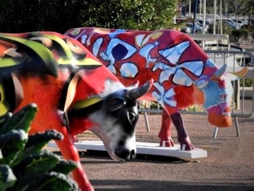La Cow Parade : une sortie vachement ludique à Cannes La Cow Parade : une sortie vachement ludique à Cannes