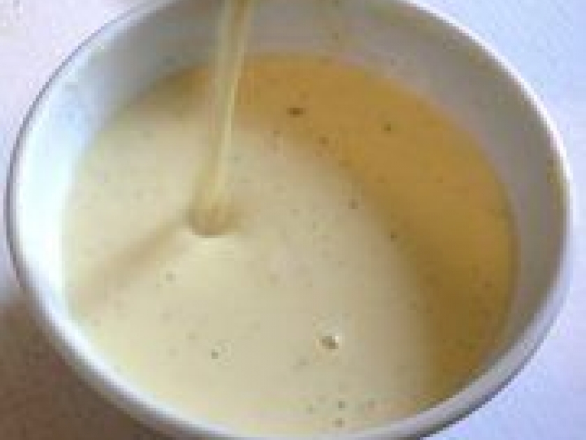 La crème anglaise La crème anglaise